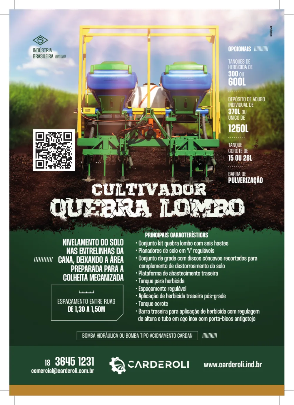 Carderoli · QuebraLombo 农具宣传单